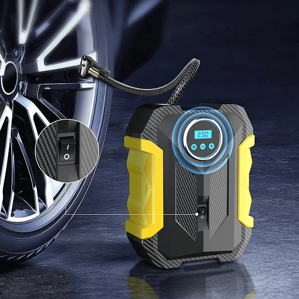 Portable Digital Air Pump Compressor with LED Display