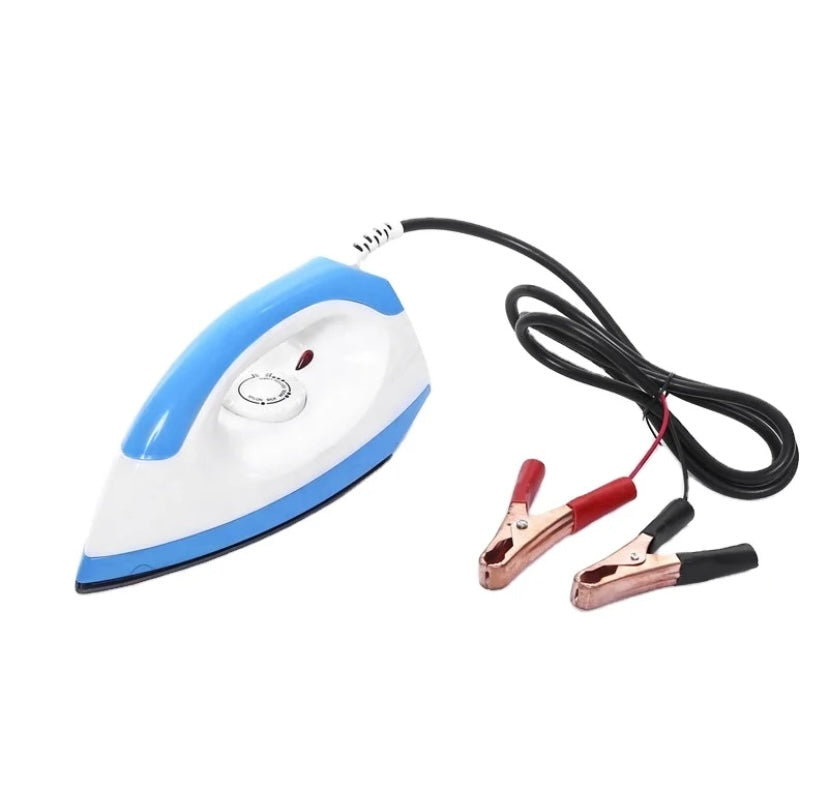12V DC Solar Battery Electric Steam Iron