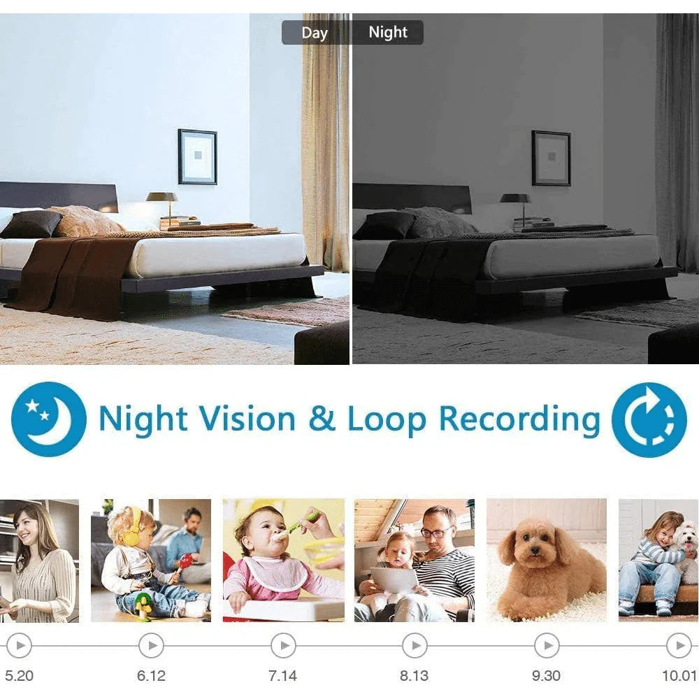Mini 4K HD Wi-Fi Video Camera